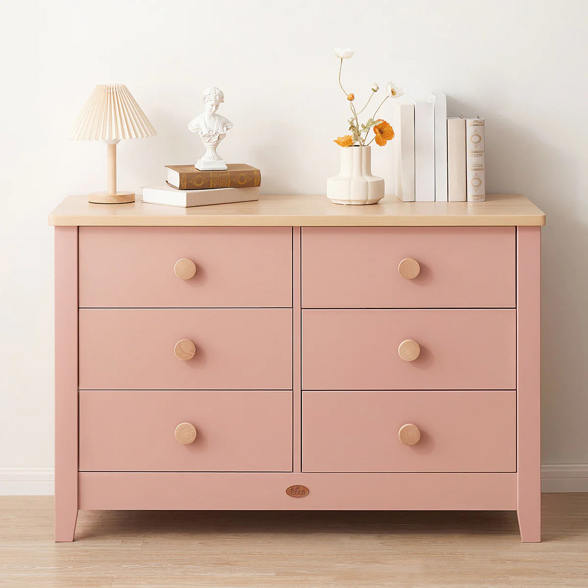 Boori - 6 Drawer Chest_Cherry and Almond